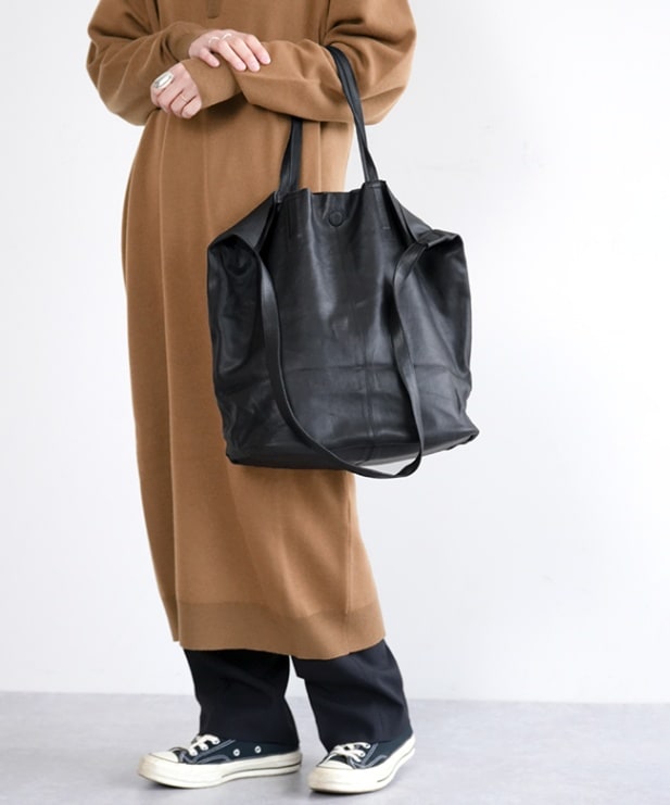 L-BLK-103]【保存袋付き】Morphee(モルフェ)3WAY LARGE TOTE ラージ