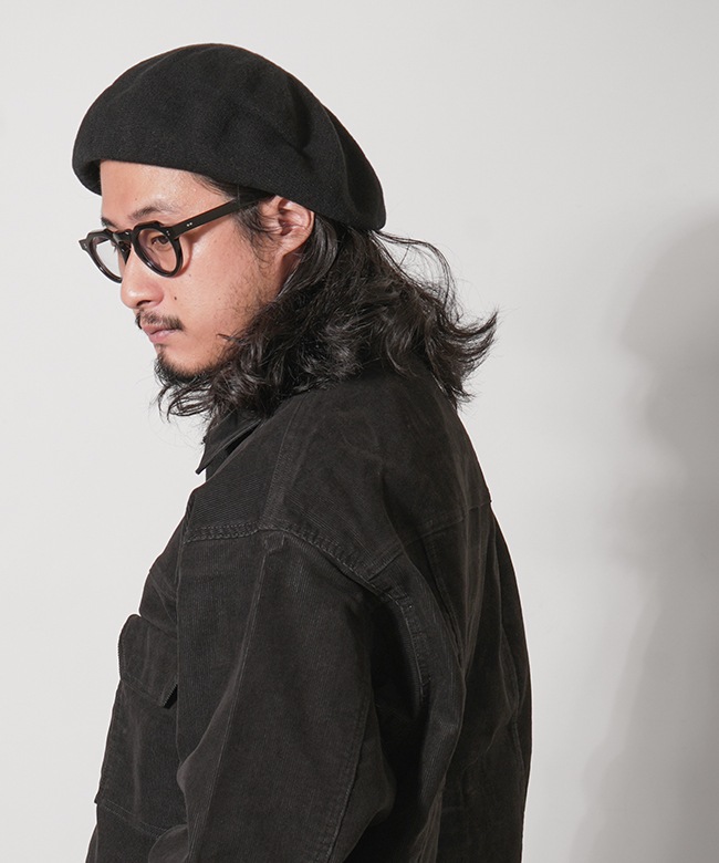 PC-025-2489]PORTER CLASSIC(ポータークラシック) CASHMERE KNIT BERET