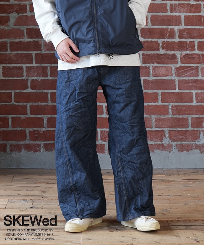HS1011]SKEWed(スキュー) WATCH POCKET PANTS ウォッチポケットパンツ