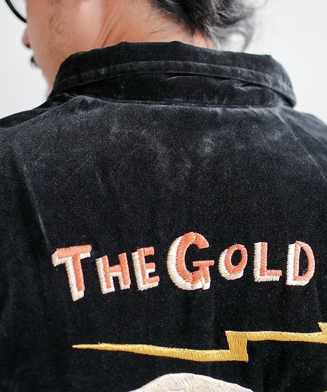 SALE 20%OFF】[GL15678]gold(ゴールド) VELVETEEN ALASKA JACKET