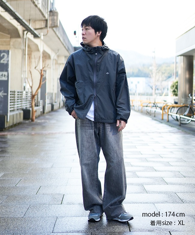 ◇[b1038-1]SOLAMONAT(ソラモナ)5Pルーズストレートイージーデニム