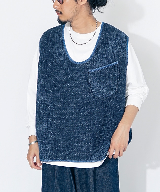 希少PORTERCLASSIC ポータークラシック SASHIKO STRETCH BEATNIC