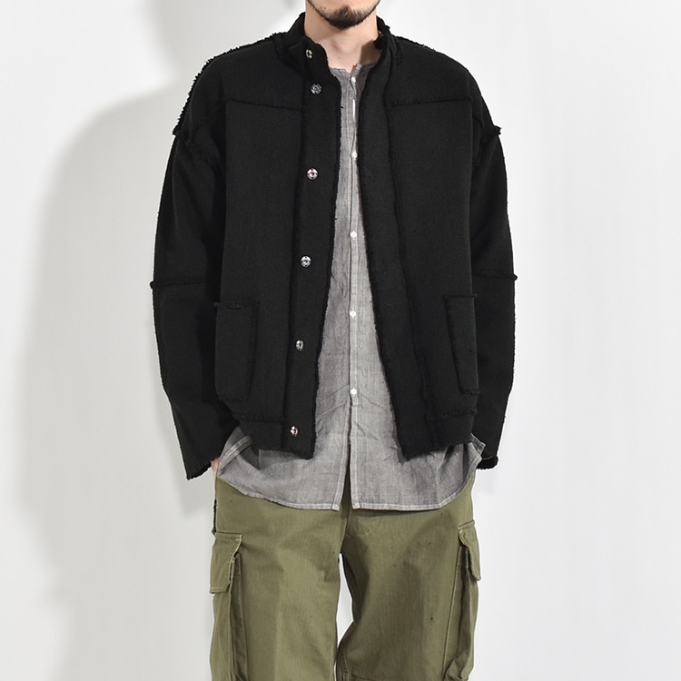 JK-47]MITTAN(ミタン/ミッタン)OCガラ紡ブルゾン | MITTAN(ミタン