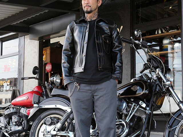 FINE CREEK LEATHERS/ファインクリークレザーズ】「Leather Jacket