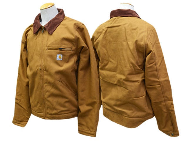 全2色【Carhartt/カーハート】「DUCK DETROIT Jacket/ダックデトロイト