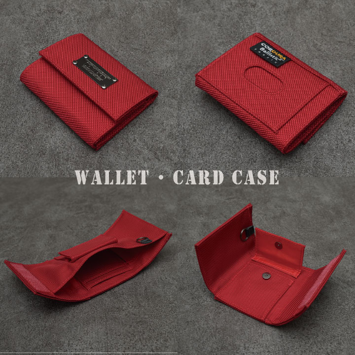 即日出荷] KNICKS ニックス 赤色バリスティック 3点セット ウォレット