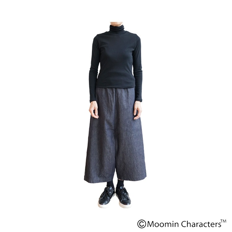 MOOMIN×a part of me.】8オンスデニム+チェック パンツ｜Y's for