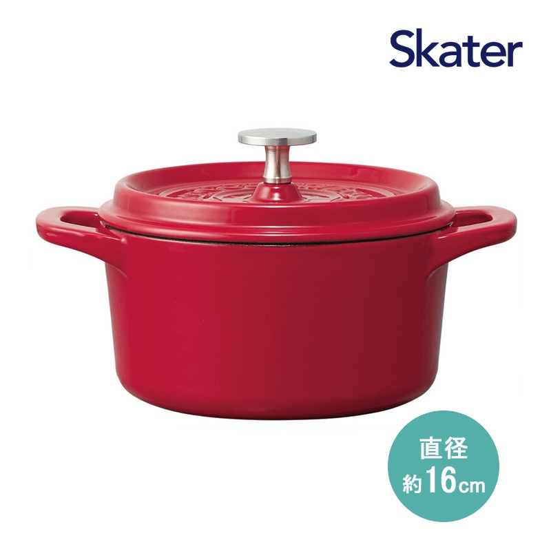 ユアサプライムス.com｜IH対応 ココット鍋 24cm パプリカレッド