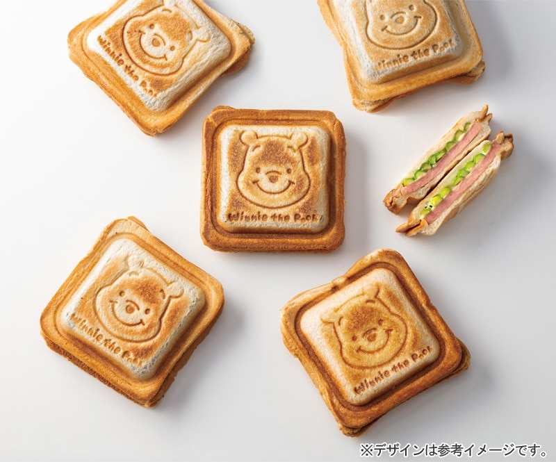 ユアサプライムス.com｜アルミ製 ホットサンドメーカー くまのプーさん