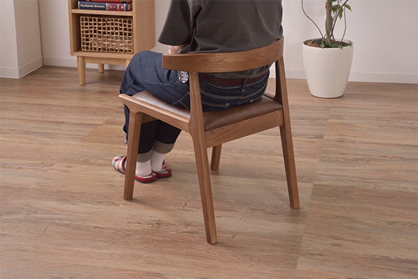 ユアサプライムス.com｜ダイニングチェア おしゃれな北欧風 ダーク