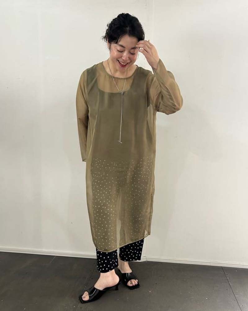 otostyle】シアーオーガンジーワンピース | ONE-PIECE | 元町ゼラール