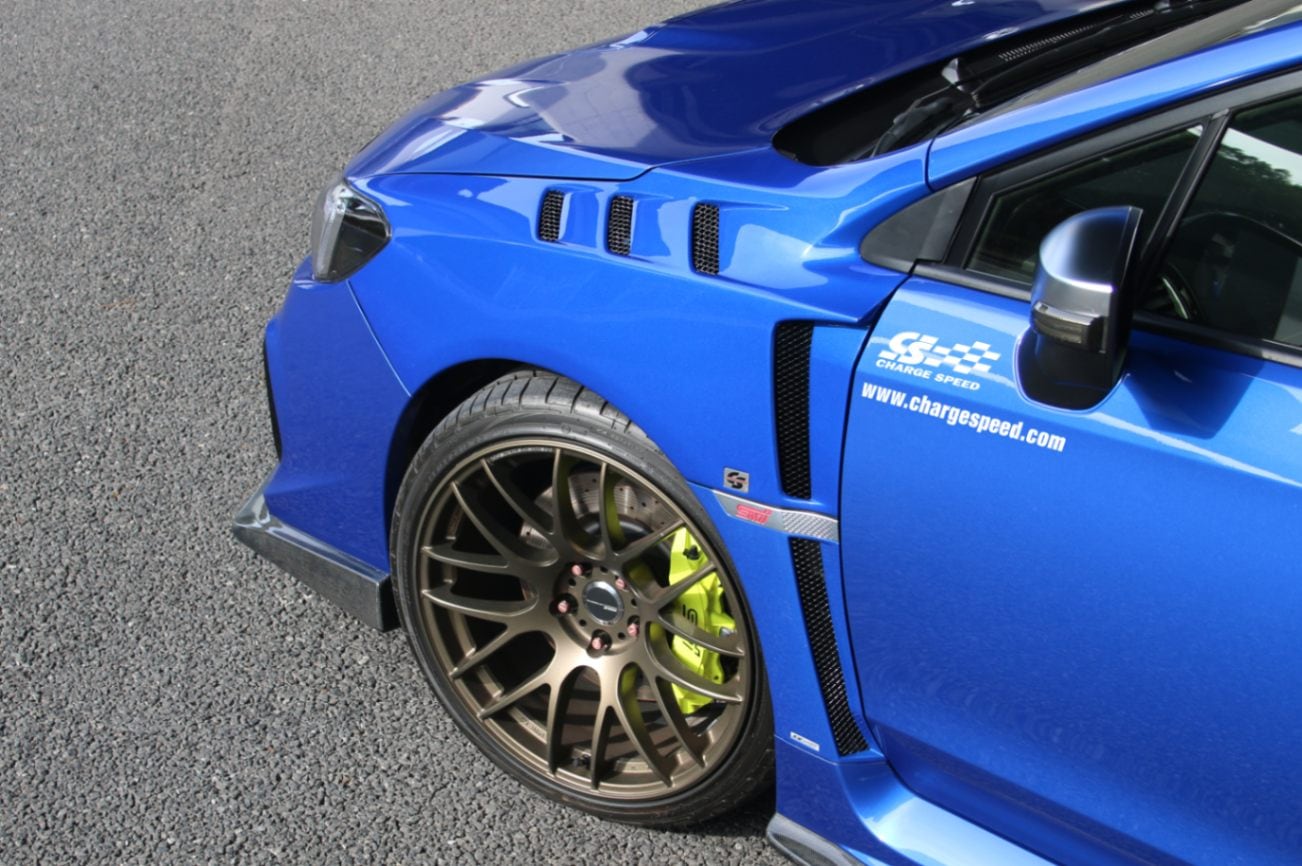 チャージスピード WRX STI/S4 VA# フロントフェンダー ダクト付
