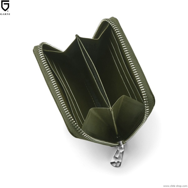CLINK｜GARNI SIGN ZIP MINI WALLET (KHAKI) [GL20006]｜東京・吉祥寺