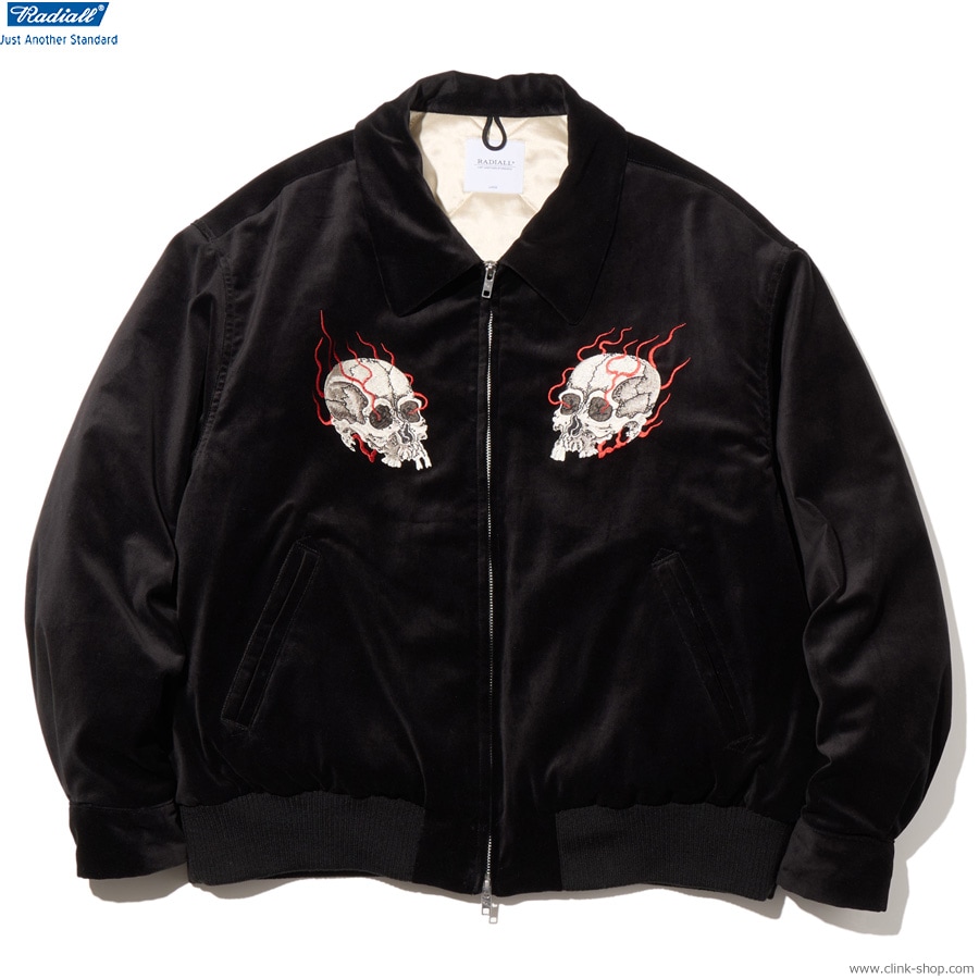 CLINK｜RADIALL Nozarasi - SOUVENIR JACKET (BLACK) [RAD-25AW-JK005