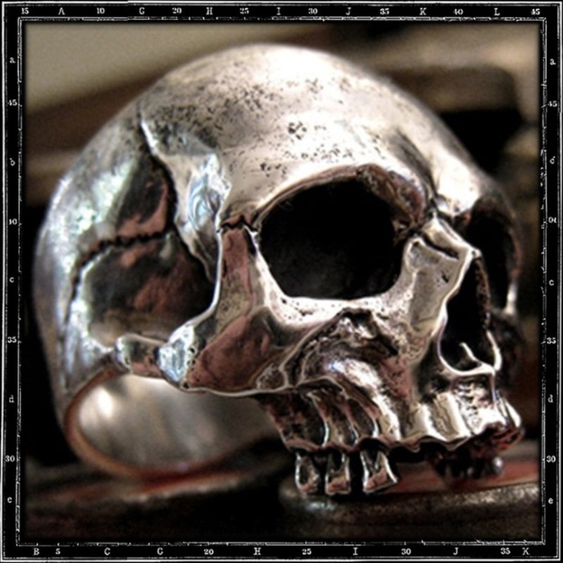 XX OSSUARY SKULL RING | クレイジーピッグ公式オンラインストア