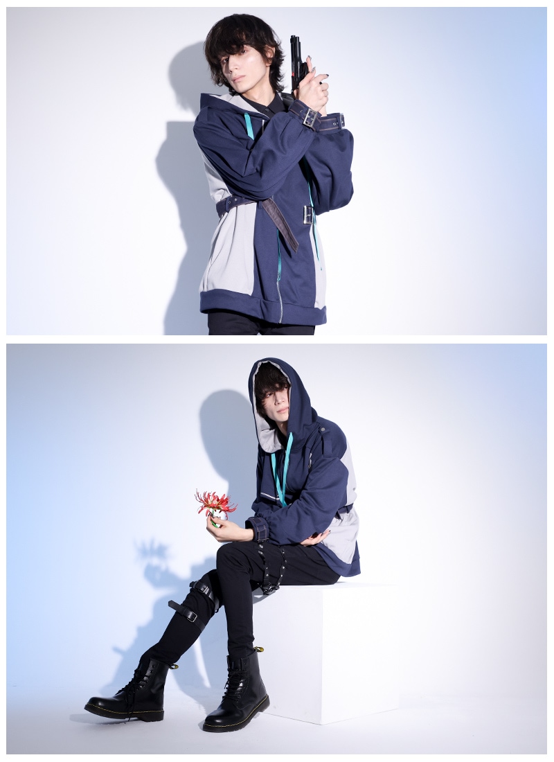 リコリス・リコイルコラボ 井上たきなモチーフ ユニセックスパーカー