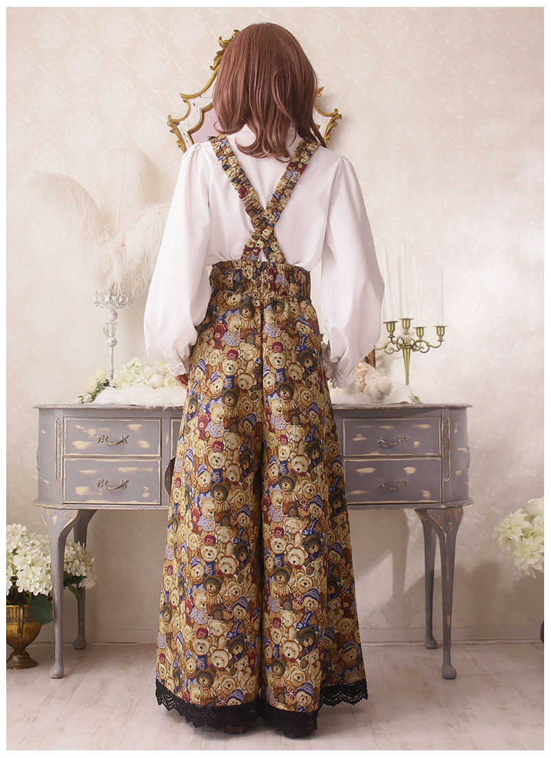 アンティークテディベアのジャンパーロングパンツ ｜ Favorite