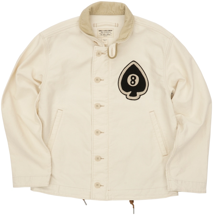 ダブルアールエル) RRL ジャングル クロス デッキジャケット ワッペン