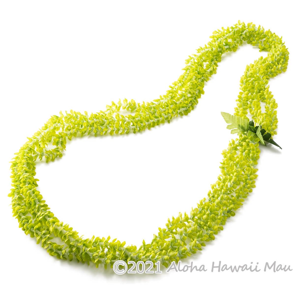 フラダンス レイ パカラナロングレイ 3連 グリーン 緑 | フラダンス