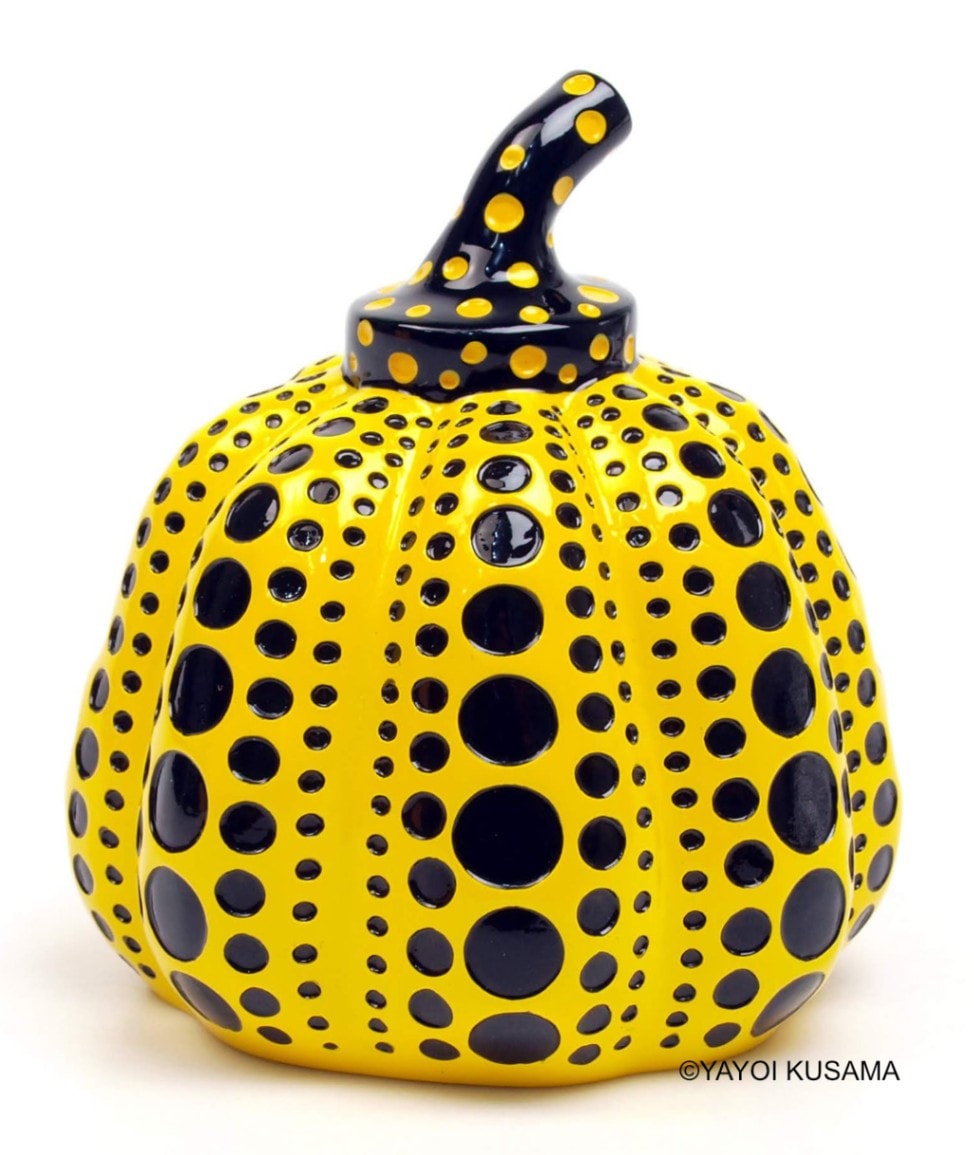 草間彌生 オブジェ [パンプキン(イエロー)]｜ラムフロム - アート