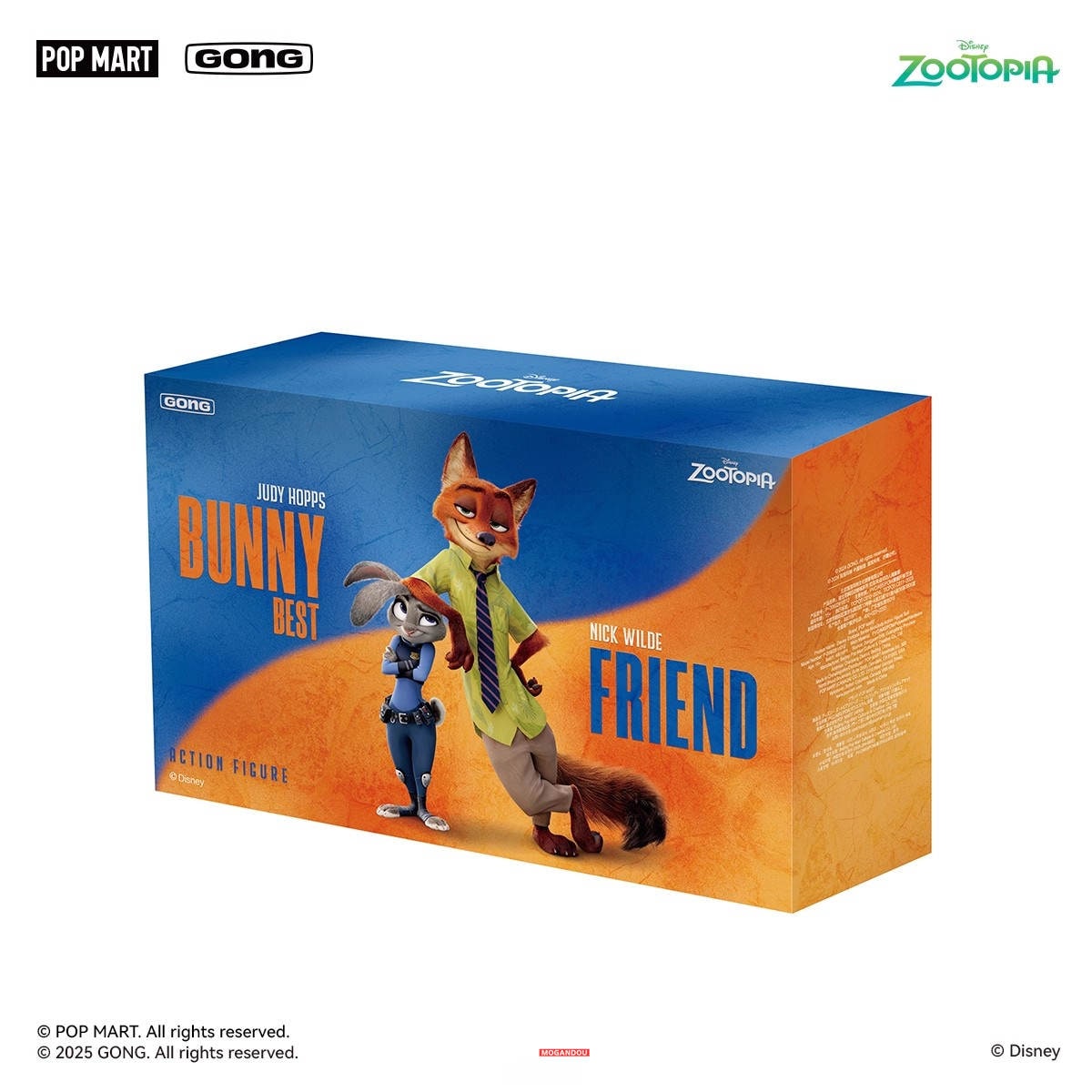 予約 Gong Studio 『ズートピア』 ジュディ＆ニック 2体セット