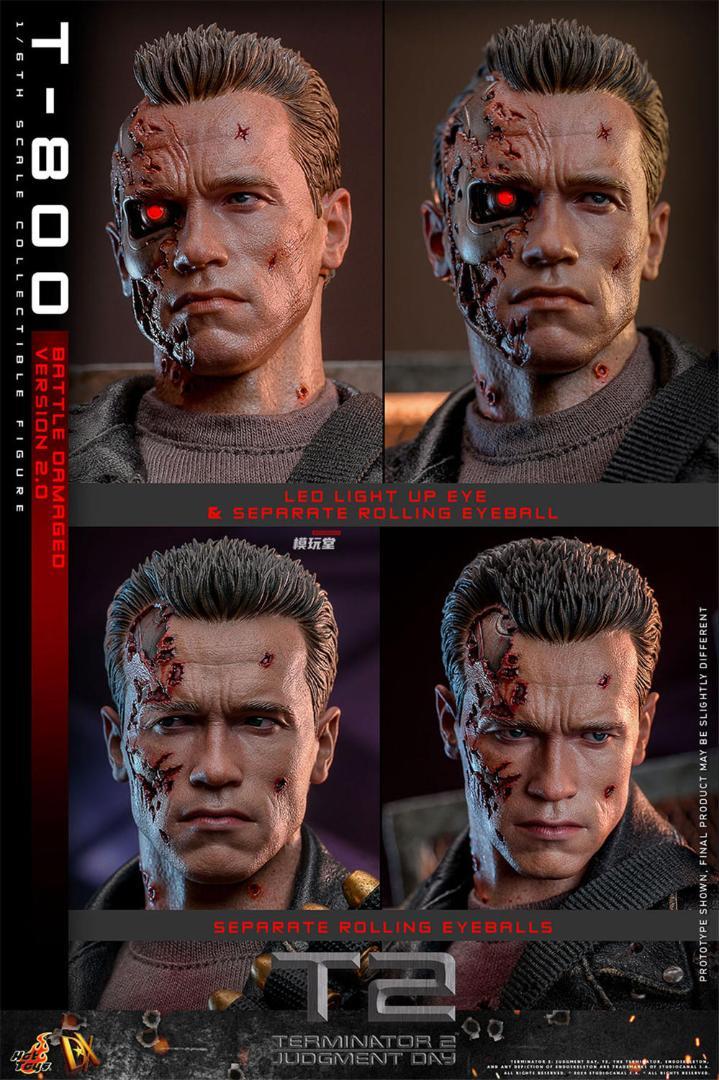 ホットトイズ 1/6 『ターミネーター2』 T-800（バトルダメージ 2.0版