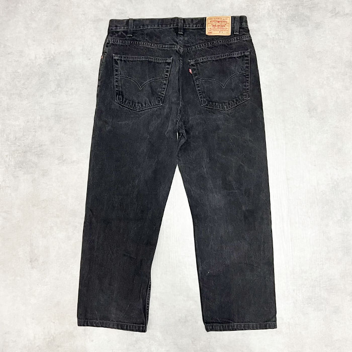 90's Levi's 505 BLACK JEANS MADE IN CANADA W38L30 90年代