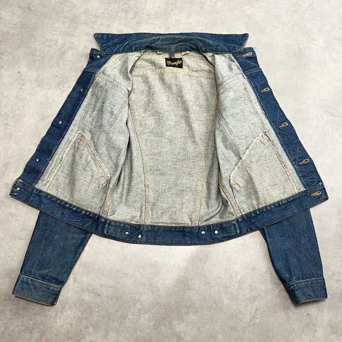 70'S Wrangler 124MJ Denim Jacket Made in USA Size/36 70年代