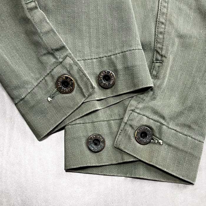 40'S USMC P-47 HBT UTILITY JACKET 40年代 アメリカ海兵隊 P-47