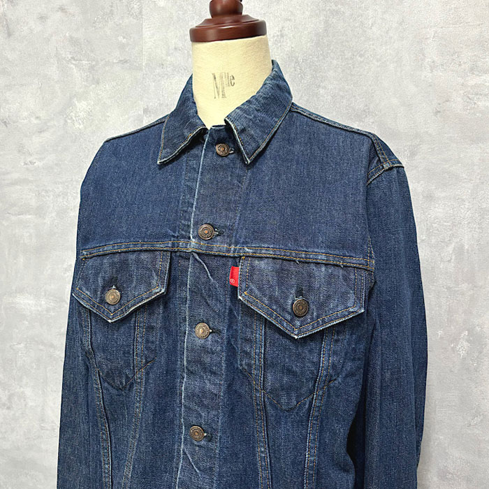 70's LEVI'S 70505-0217 Denim Trucker Jacket サークルRタブ SIZE/40