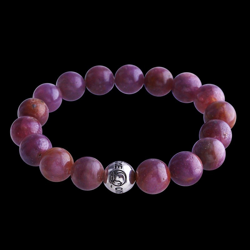 ロンワンズ ロゴ ビード マットオニキス (10mm) ブレスレット | メイ