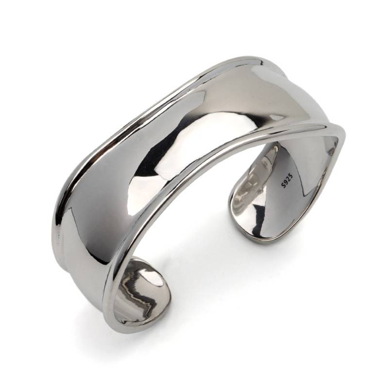 シルバー925 ボーンカフバングル [cb072] | スタイルで探す,シンプル