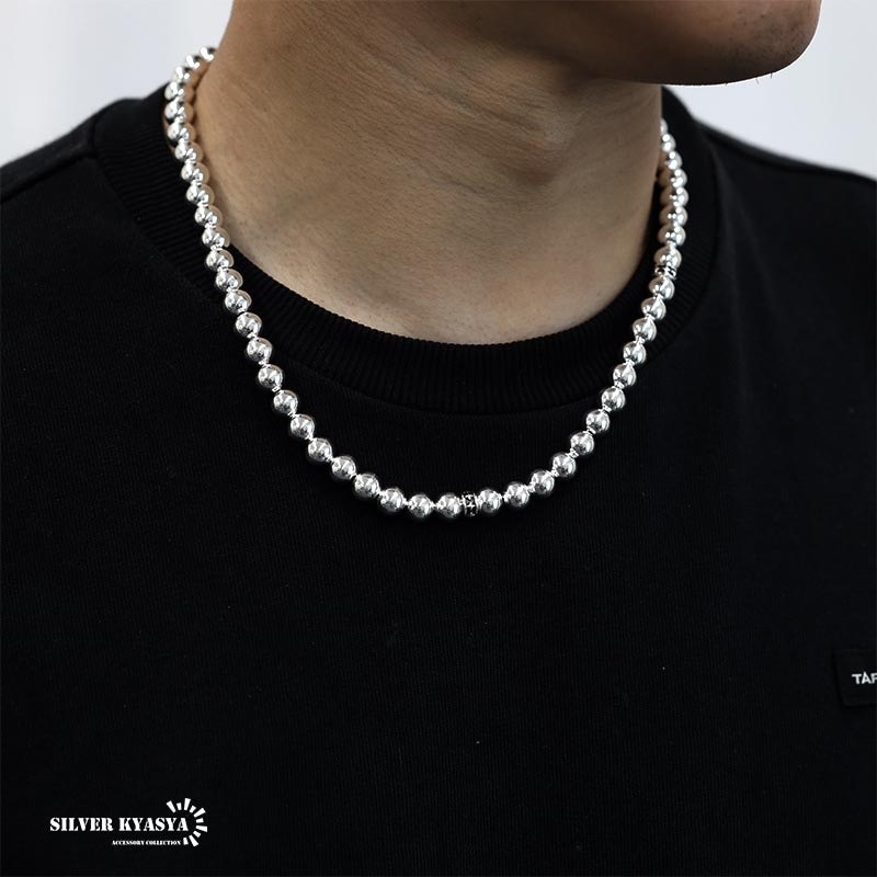 925 ボールチェーンネックレス [ns182-50cm] | スタイルで探す