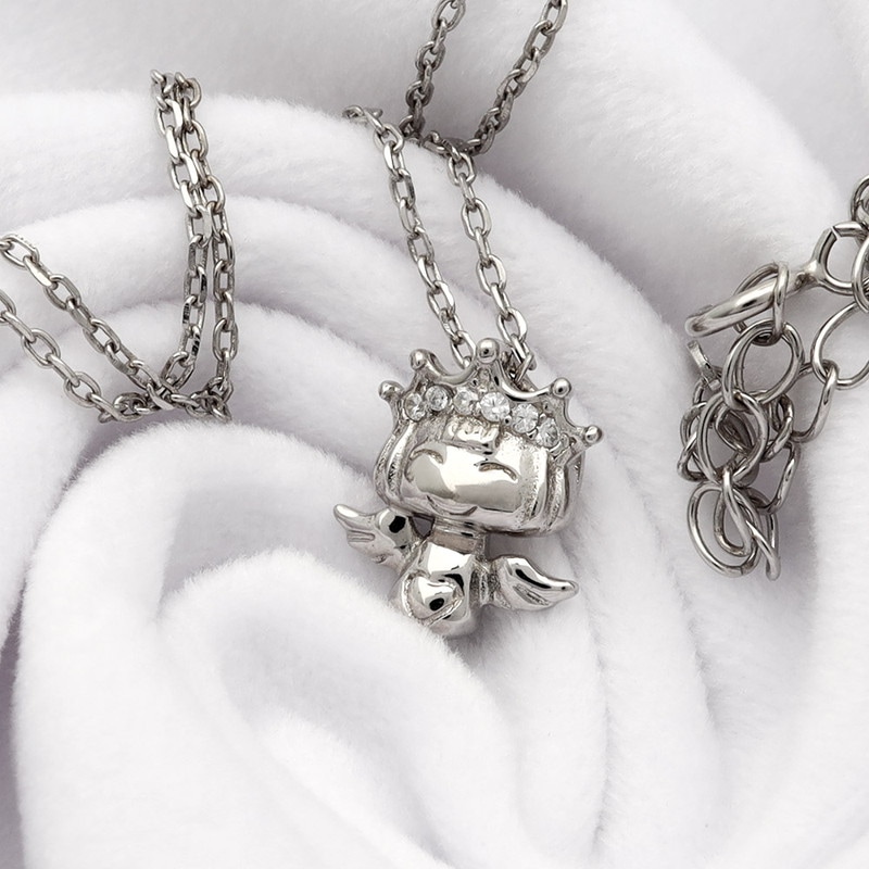 S925 エンジェル 天使 ネックレス [fhns058-silver] | ブランドから