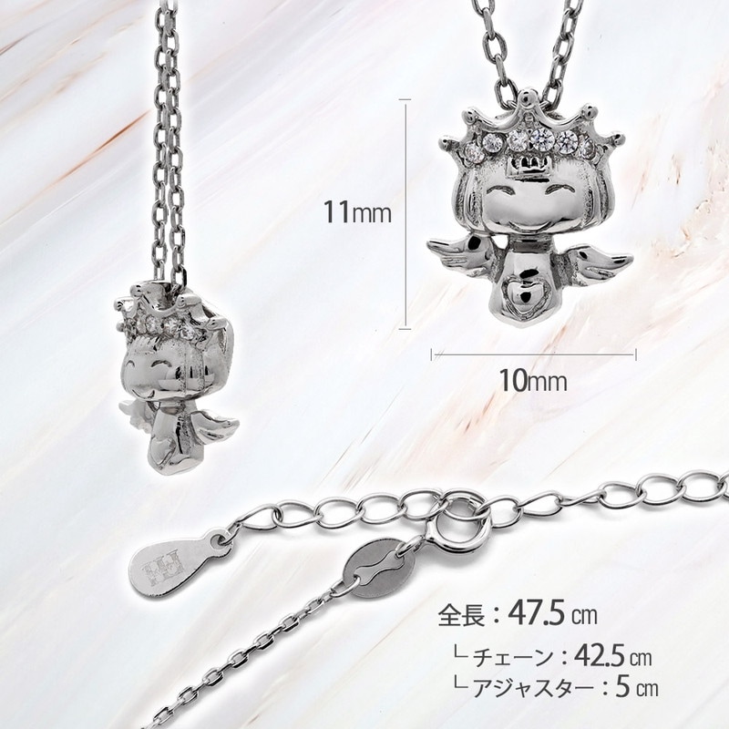S925 エンジェル 天使 ネックレス [fhns058-silver] | ブランドから