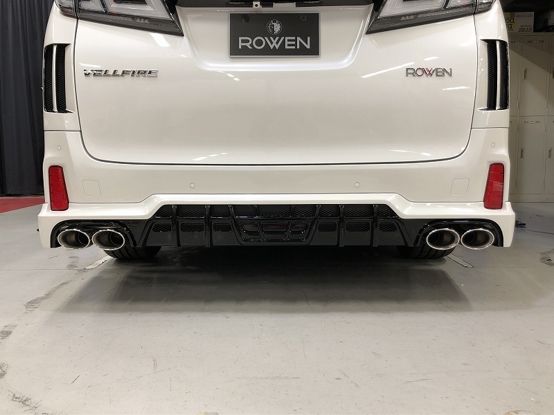 マフラーカッター（左右4本出し） 30前期・後期共通 ALPHARD/VELLFIRE