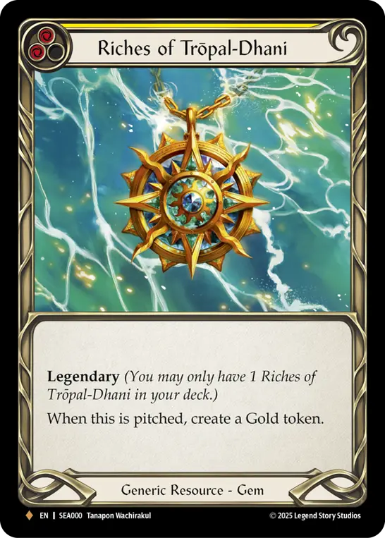 EN】《Rainbow Foil》[Generic] Riches of Tropal-Dhani/トロパル