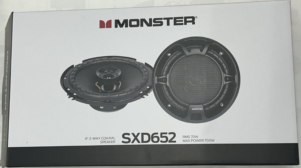 SXD652 16cm (6インチ) Max.700W モンスターオーディオ Monster Audio