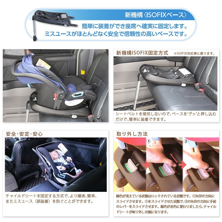レンタルスマートキャリー isofixベースセット