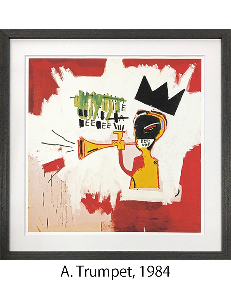 アートパネル アートフレーム】 Jean-Michel Basquiat ジャン-ミシェル