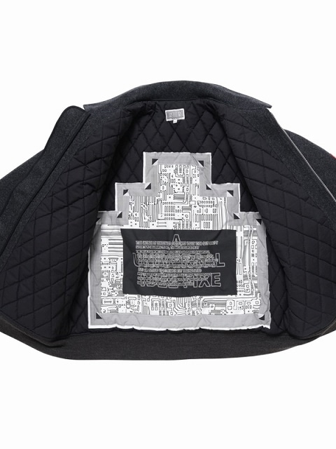 C.E /CAV EMPT】MELTON ZIP JACKET CES16JK05 | CAV-EMPT (C.E) | AMATERA