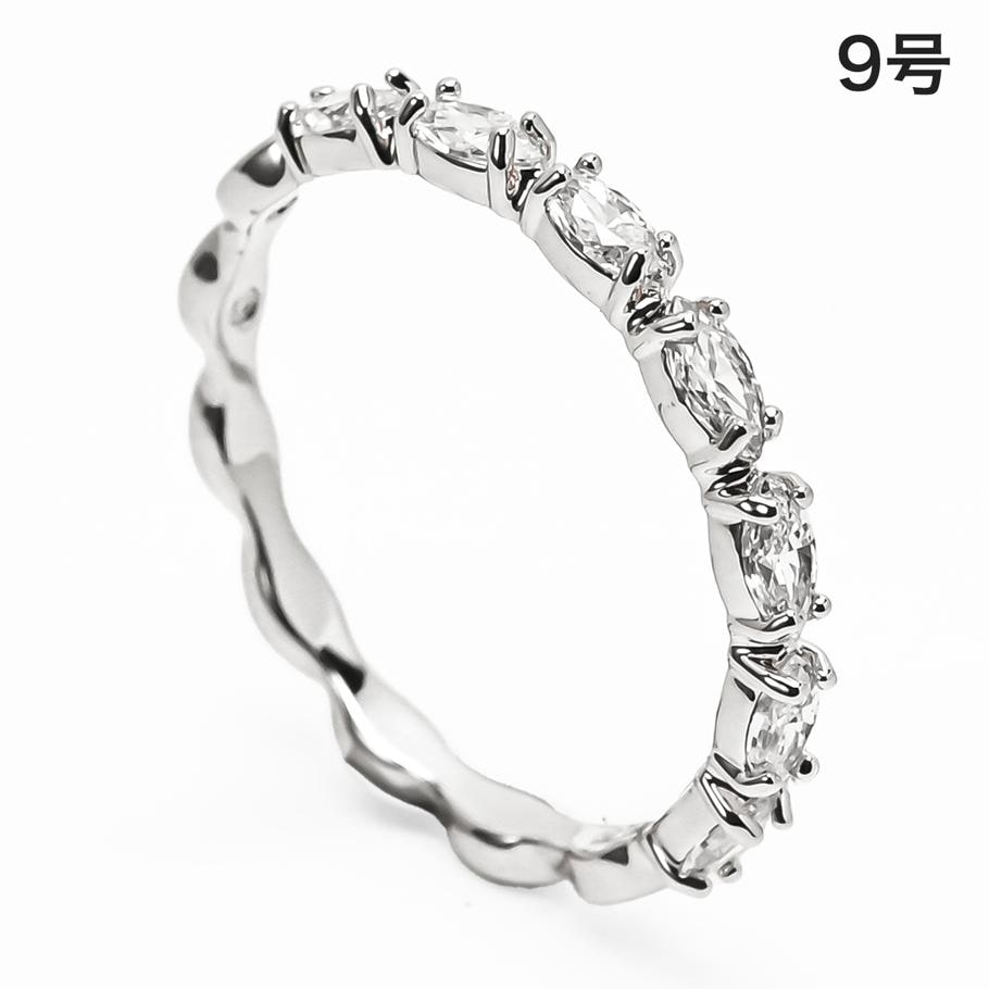 スワロフスキー SWAROVSKI リング 指輪 9号 Matrix Vittore
