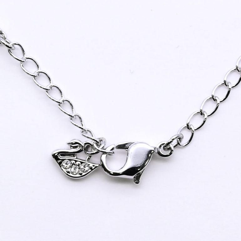 スワロフスキー SWAROVSKI ブレスレット バングル レディース シルバー