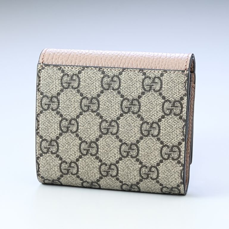 グッチ GUCCI 二つ折り財布 ミニ財布 レディース プチ マーモント