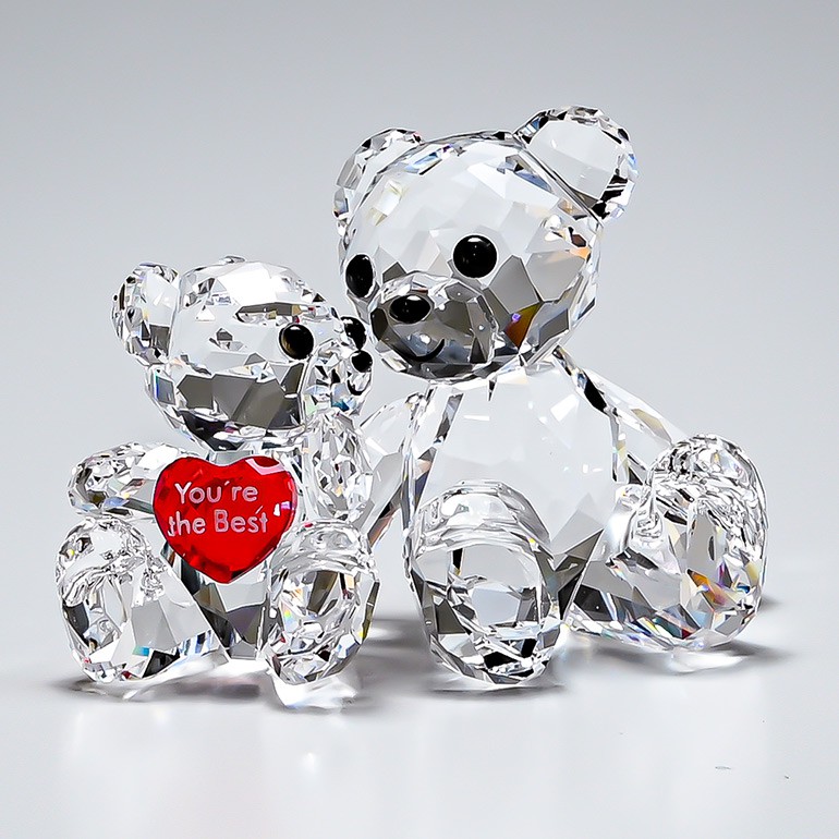 スワロフスキー SWAROVSKI クリスタルフィギュア KRISベア You're the