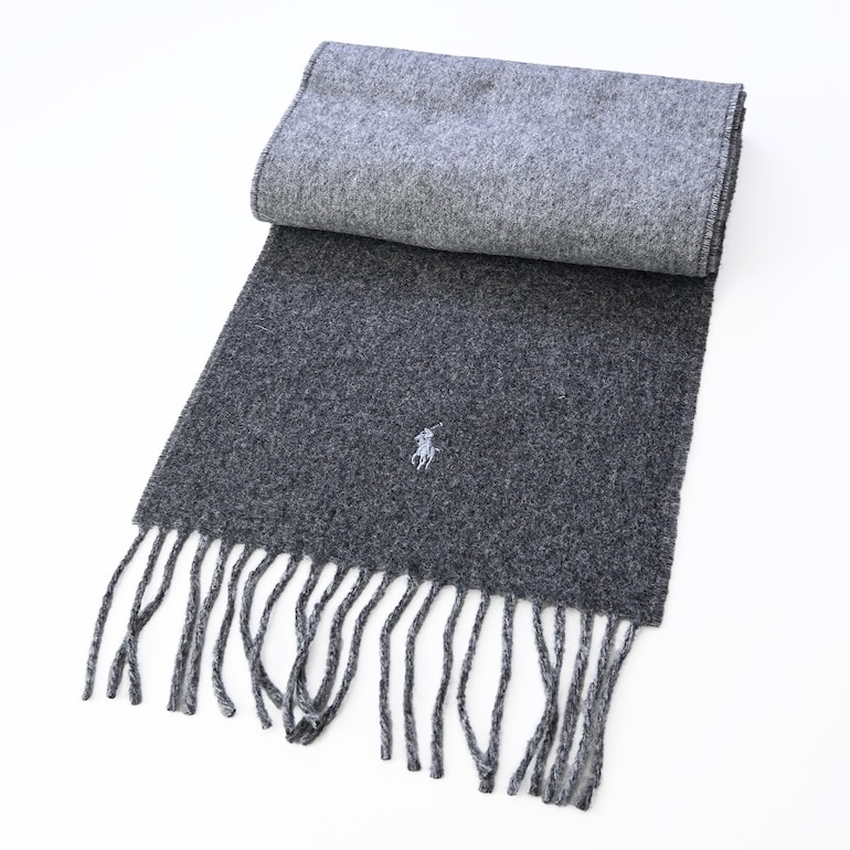 ポロ ラルフローレン POLO RALPH LAUREN マフラー リバーシブル 男女