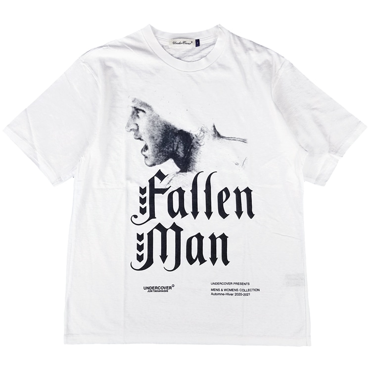 UNDERCOVER アンダーカバー TEE Fallen Man Tシャツ ホワイト UCZ3803
