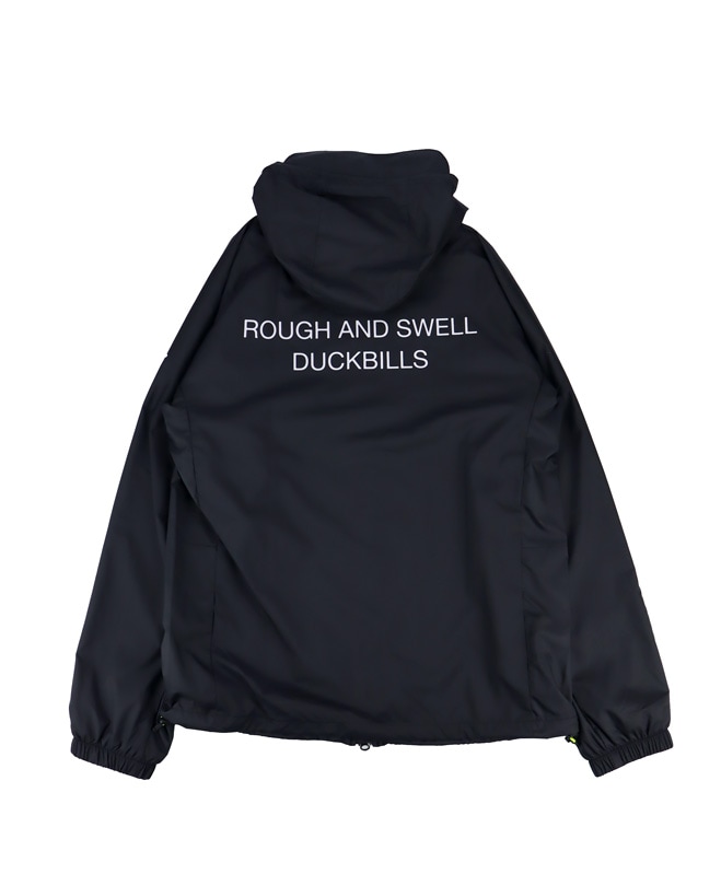 rough&swell ラフアンドスウェル RED IRON HOODIE ブルゾン ブラック