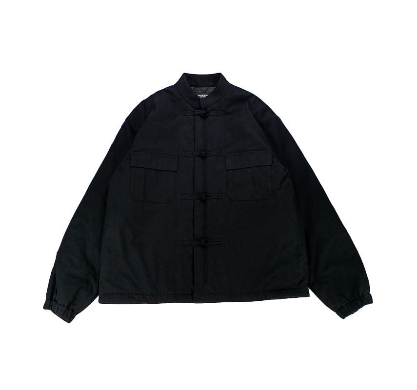 UNDERCOVER アンダーカバー CTシャギー起毛チャイナブルゾン ブラック