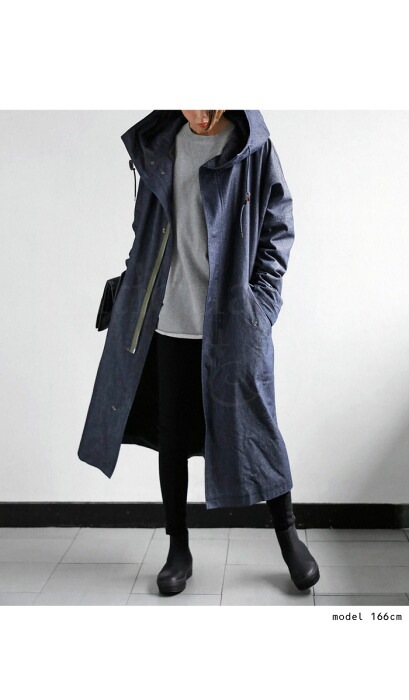 裏ボアデニムコート コート レディース アウター ロング 送料無料・再